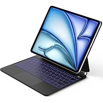 Magic Keyboard for iPad Air 13 Inch M4/M3/M2 & iPad Pro 12.9